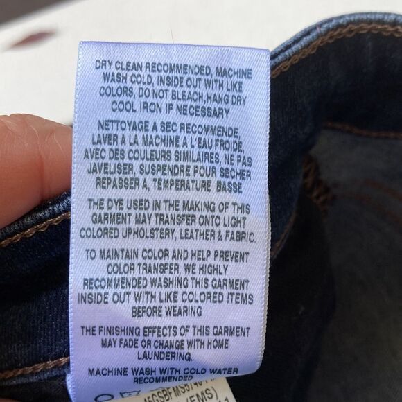 Joe’s High Rise Skinny Ankle Crop Stretch Denim Classic Five Pocket Jeans Sz 26 - Picture 15 of 16